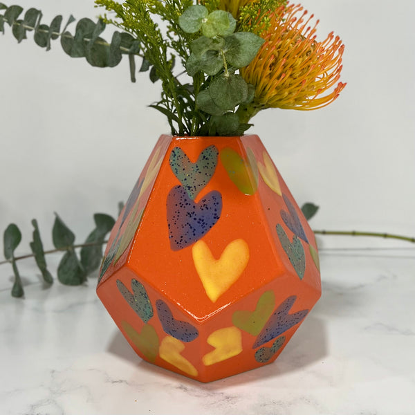 Small Heart Vase