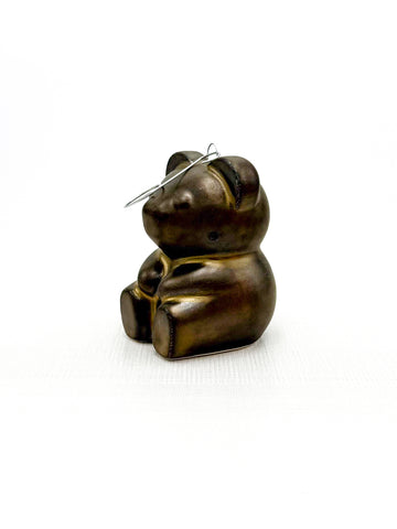 Vintage Gold Gummy Bear Ornament