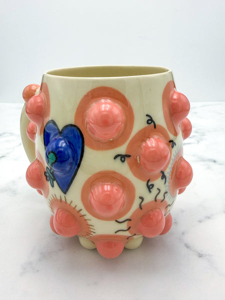 18oz Purple Tassle Nipple Mug