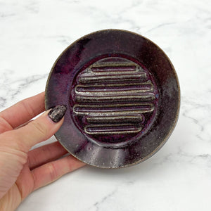 Purple Soap Dish