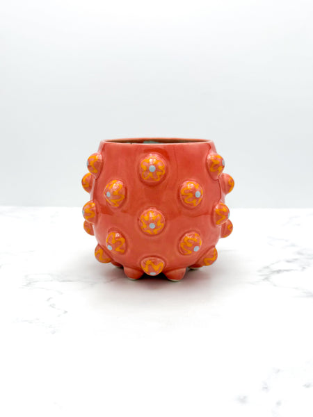 15oz Coral Flower Mug
