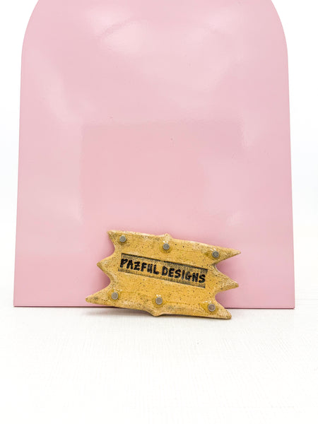 Lime and Blue Eyeball Magnet