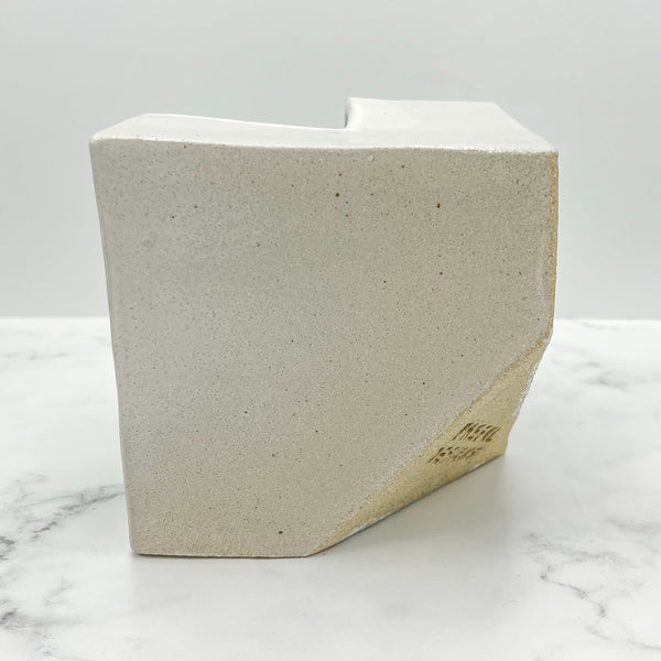 White Cube Vase