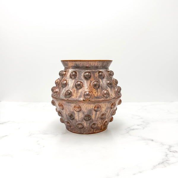Small Copper Bubble Vase