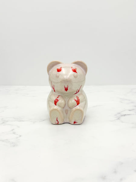 Pink Heart Gummy Bear Figurine