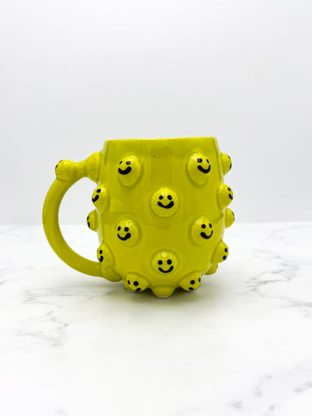 18oz Lime Smiley Mug