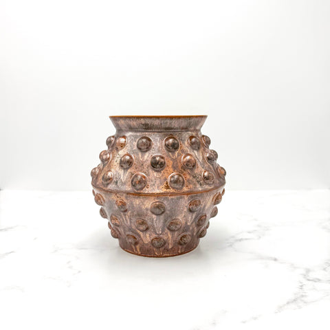 Small Copper Bubble Vase