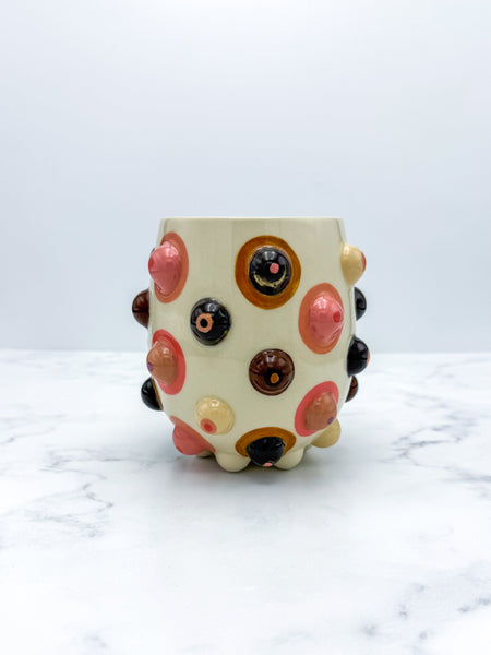 18oz Multicolor Nipple Mug