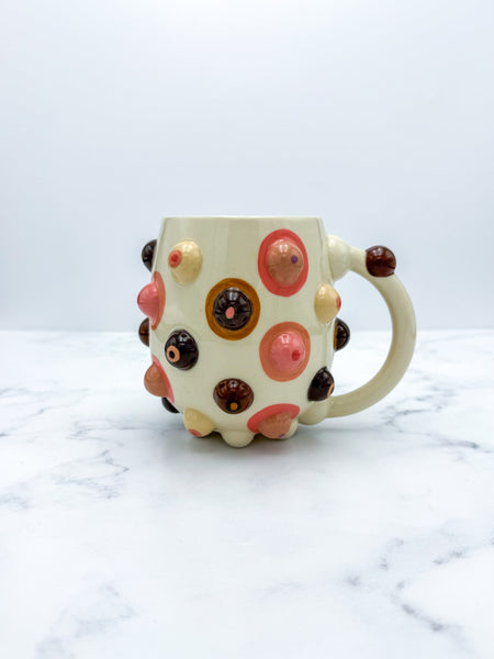 18oz Multicolor Nipple Mug