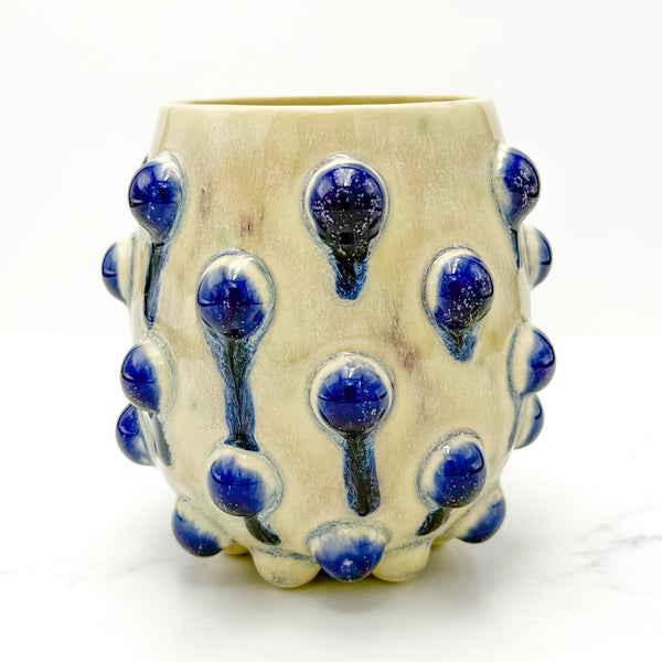 18oz Blue Drip Mug