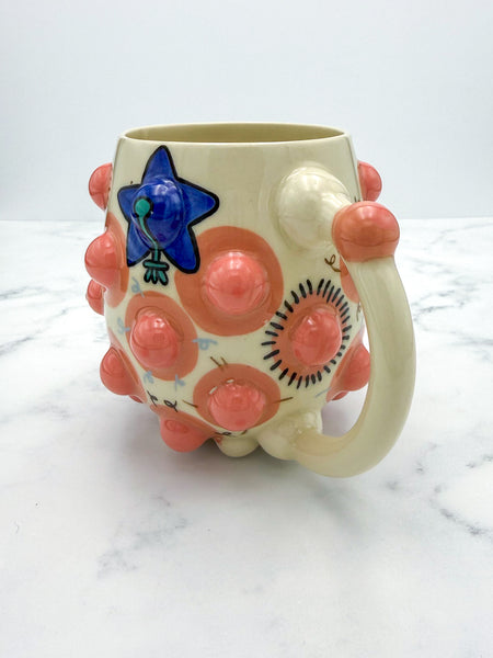 18oz Purple Tassle Nipple Mug