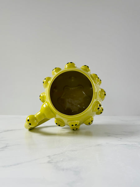 22oz Lime Green Smiley Mug