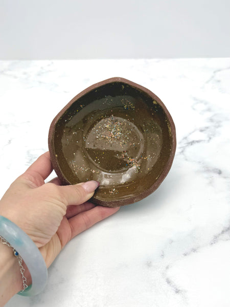 Brown Speckled Catch All