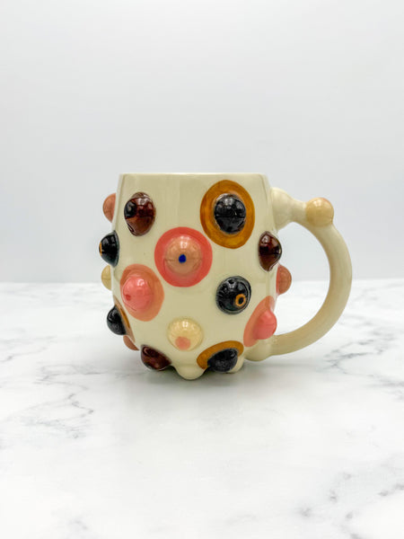 18oz Multicolor Nipple Mug