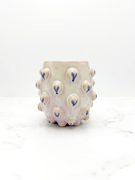 18oz Purple Heart Mug
