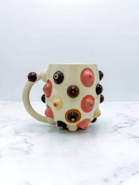 18oz Multicolor Nipple Mug