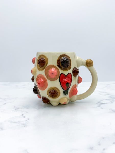 18oz Multicolor Nipple Mug