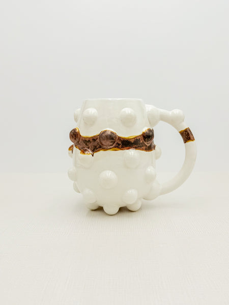 22oz White and Copper Mug [FLAWED]