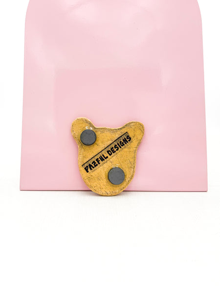 Orange Gummy Bear Magnet