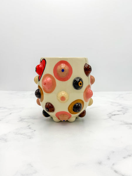 18oz Multicolor Nipple Mug