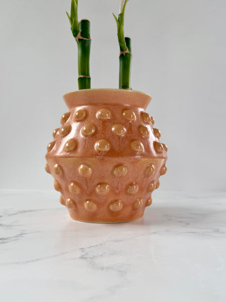 Creamsicle Vase