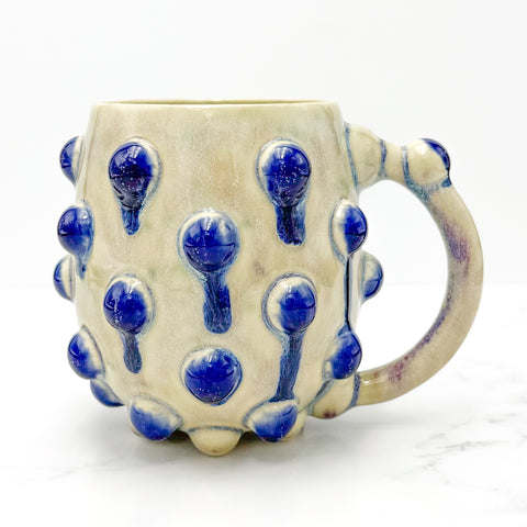 18oz Blue Drip Mug