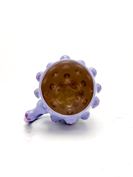 18oz Purple on Purple Heart Mug