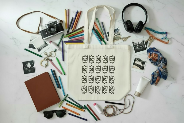 Canvas Eyeball ToteBag
