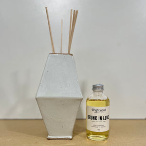 White Vase + Drunk In Love Oil Diffuser