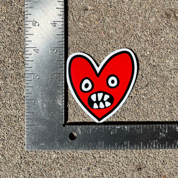 Carnivorous Heart Sticker